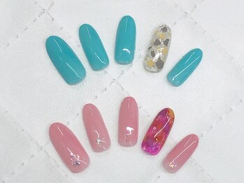 ネイルサロンセレーネ(Selene)/ターコイズネイル
