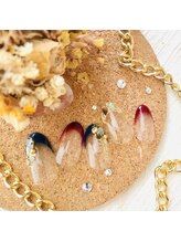 セプトネイル 函館店(SEPT NAIL)/９月大人かわいいサンプル6930円