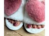 ご新規様限定【他店オフ無料】爪周りの角質ケア付き◎フットワンカラー