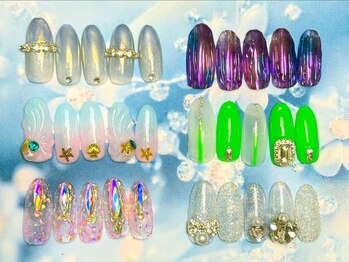 アン ジョーヌドラゴ/7月☆定額ネイル