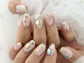 【森】ジュエリーネイル