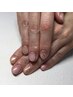 初回オフ無料込【ハンドジェル】シンプル定額デザイン/カラー変更何色でもOK