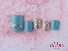 ネイルサロンアビー 北千住店(abbie)/エメラルドグリーン★¥10054