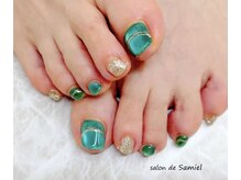 サロン ド サミエル(Salon de Samiel)の雰囲気（足元のおしゃれ♪フットネイルもお任せください☆）