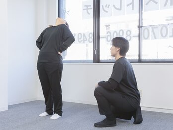 Rストレッチ 北大路店/施術の流れ～柔軟性のチェック～