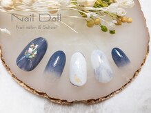 ネイルドール(Nail Doll)/ニュアンスブルー