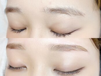リラルボ(Relaluvo)の写真/【眉のデザイニングWax+まつ毛パーマ/エクステ】のW施術で最強のお目元デザインが叶う♪[メンズも大歓迎◎]