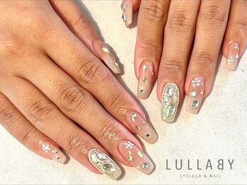 ララバイ 恵比寿店(LULLABY)の写真/イベントネイルはミラーやマグネットネイルで華やかに♪ストーンは好きなだけ! 持込み90分やり放題¥8040～