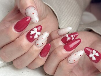 サリィネイル(Sarie Nail)/【リボンネイル】