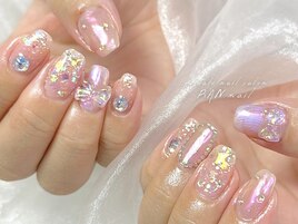 うる艶オーロラネイル
