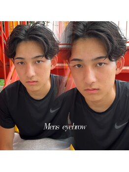 インク(ink)の写真/黄金比と骨格を分析して似合う眉をご提案！形でお顔の印象がグッとUP！清潔感がほしいメンズにも大好評♪