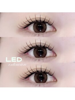 ジッピー ラッシュ 佐賀店(ZIPPIE LASH)の写真/【 キープ力1.5倍ＵＰ 】 大人気ＬＥＤエクステ★