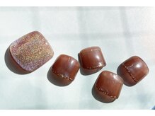 ビューティーネイルサロン クリアーズ(Clears)/秋のフットネイル