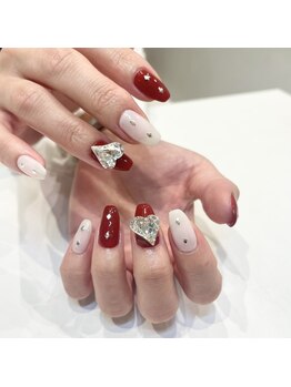 エクラ(eclat)/ワンカラー×リボンパーツ