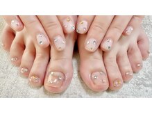 ネイルサロン K/ラインストーンネイル