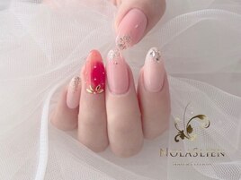 いちごネイル　パラジェル