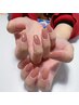 【初夏の美爪ケア◎新規オフ無料】肌なじみ◎スキンカラーネイル［オフィス］