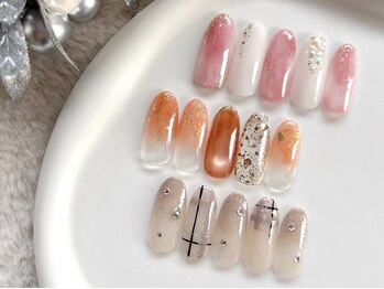 リッシュ(RICHE)の写真/自爪を削らないパラジェル認定サロン☆1つ1つ説明してくれるので初めての方も安心♪うる艶オフィスネイル◎