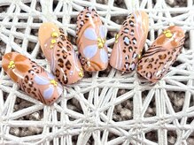 ディーネイル 池袋(D-nail)/〇変形アニマルフラワーフレンチ