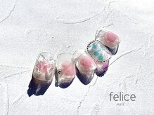 ネイルサロン フェリーチェ(felice)/【定額ネイル】¥8480