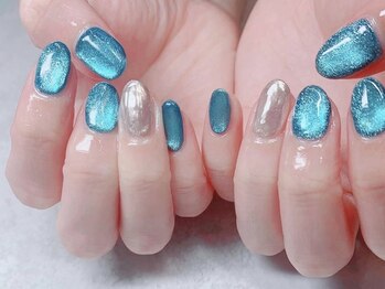 ベルネイル 池袋(Belle Nail)/マグ・オーロラネイル