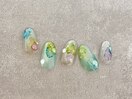 ニュアンスインクネイル￥9000