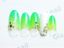 グラマーネイル(Glamor nail)/トロピカル☆¥8,300