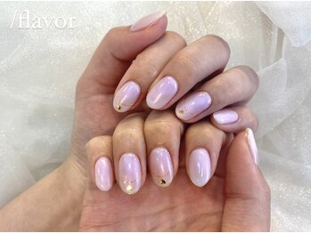 スラッシュフレーバー(/flavor)/ブライダルネイル♪