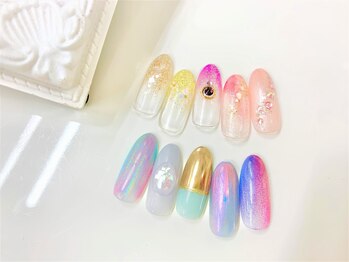 ネイルサロン アミ(Amie)/新作☆シンプルアート