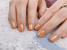 インミニネイルサロン 上野御徒町(INMENE)/ミラーワンカラー¥5500