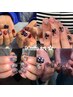 【Hand】【foot】【初回オフ無料】90minジェルアート放題¥8900foot+￥1000
