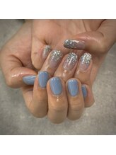 ネイルサロンファストネイルプラス 新宿店(FAST NAIL PLUS)/2024夏ネイル【ラメグラ】