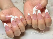 クリーク(CREEK)/白フレンチスカルプチュア