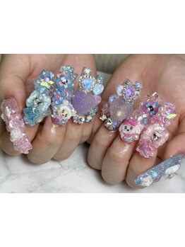 長さ出しのできるサロン