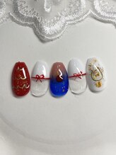 はあとねいる 富山高岡店/お年賀ネイル1