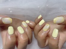 ユニブロウ 枚方店(UNI BROW)/定額シンプル/ミモザネイル