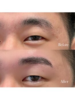 アイル バイ ページボーイ 高松(I'LL by PAGEBOY)/メンズ黄金比率の眉ワックス