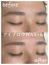アンドエス(&S.)/自眉と骨格を生かした平行眉へ