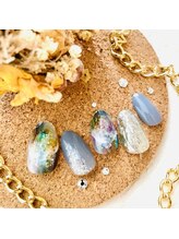 セプトネイル 函館店(SEPT NAIL)/９月大人かわいいサンプル6930円
