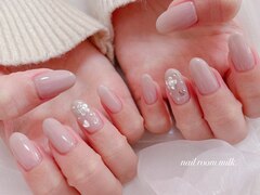 nail room milk.【ミルク】