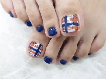 サンネイルズ(sun nails)/2本アート　フット