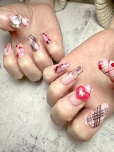 爪屋べっぴん堂/バレンタインネイル