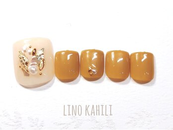 リノ カヒリ アイラッシュ(Lino kahili)/【フット】定額アート