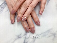 ネイルアトリエルカ(nail atelier LUCA)/W-631 大人上品オフィスネイル