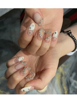 ミリミリ(mili mili)/フレンチ×ニュアンス×ストーン