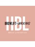 【2回目以降】HBL ＊人気のハリウッドブロウ（パーマのみ）￥6980