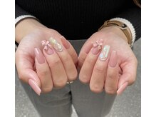 ビーハイブ ギフト ヘヤ(BeeHIVE gift HEYA)の雰囲気（シンプル可愛いネイルが大人気です！）