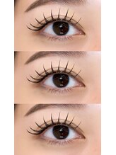 モアナアイラッシュ バイヘッドライト 春日部店(Moana eyelash by HEADLIGHT)/フラットラッシュ120本
