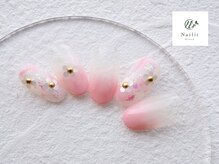 ネイリット 銀座(Nailit)/NUANCE FLOWER ¥11500【¥12650】