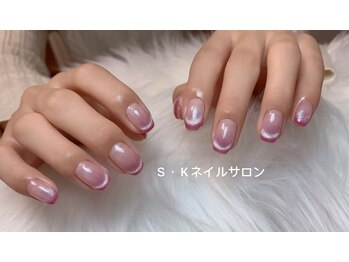 マグネットグラデ+フレンチツヤ